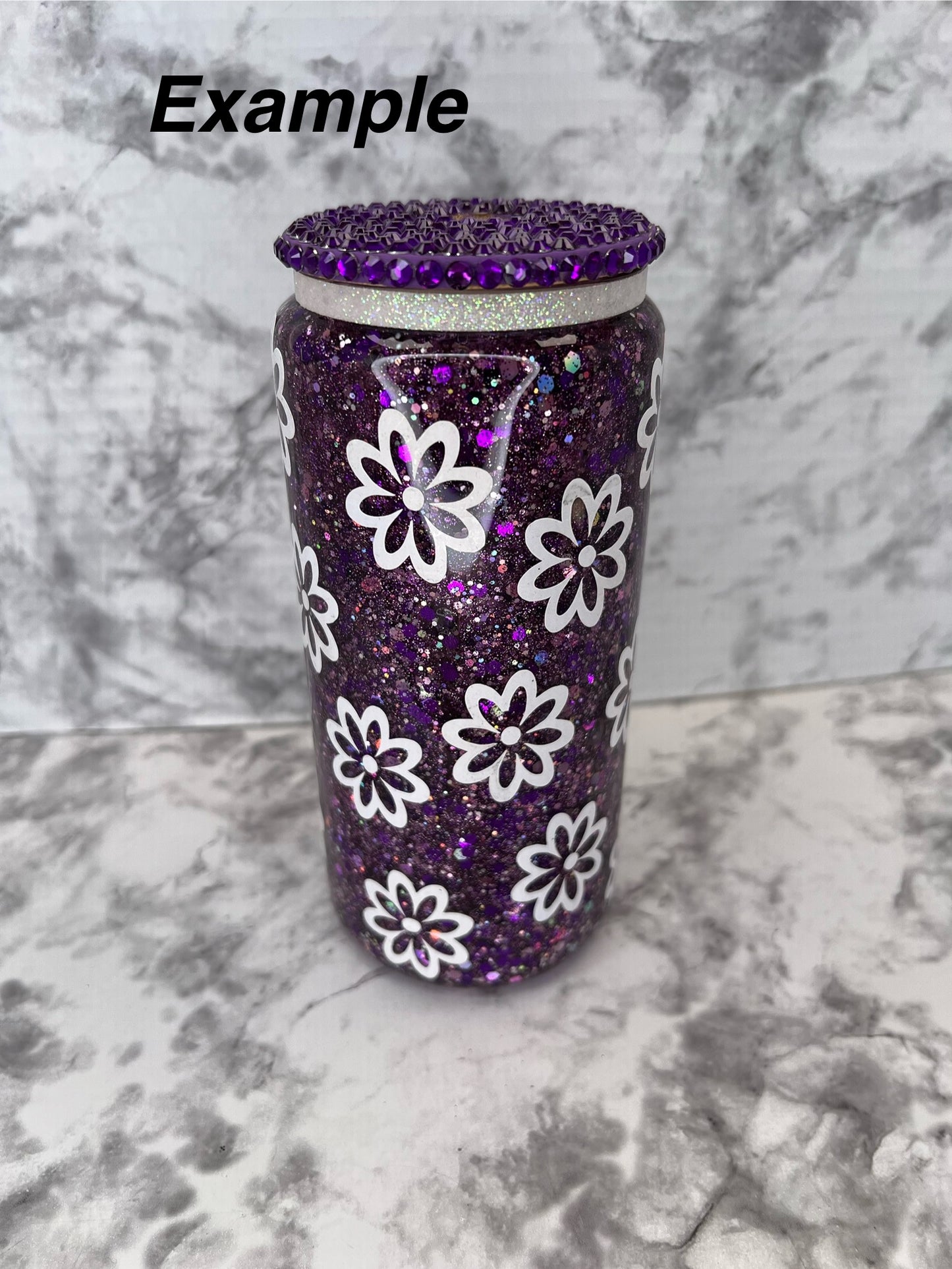 16oz Snow Globe Tumbler