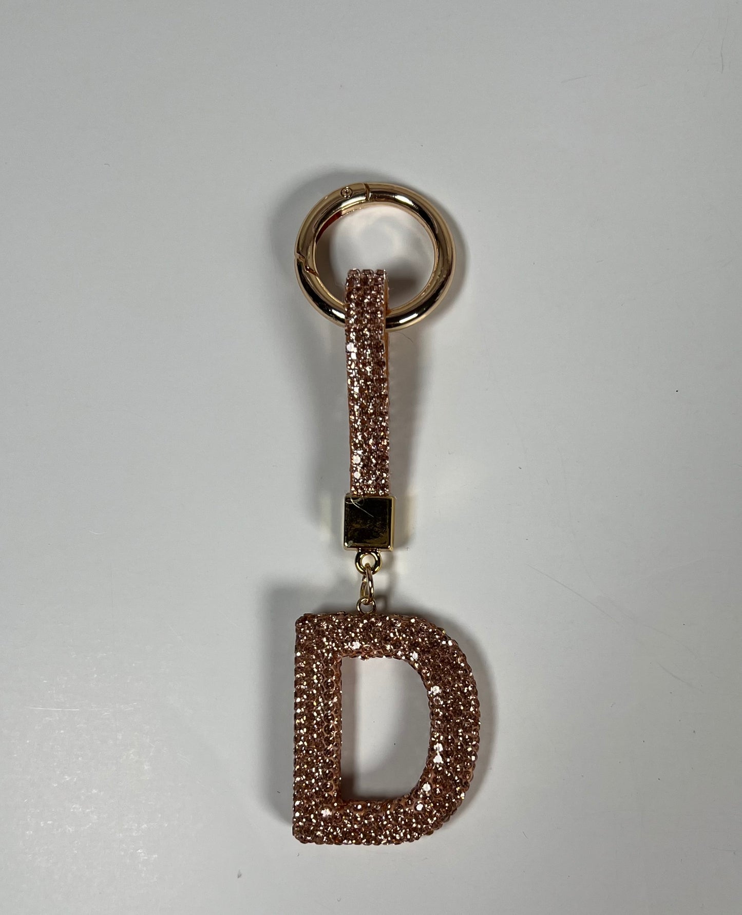 GOLD Luxury Initial Keychain