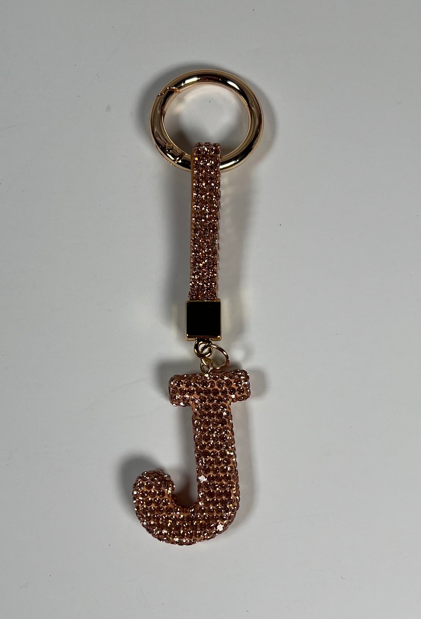 GOLD Luxury Initial Keychain