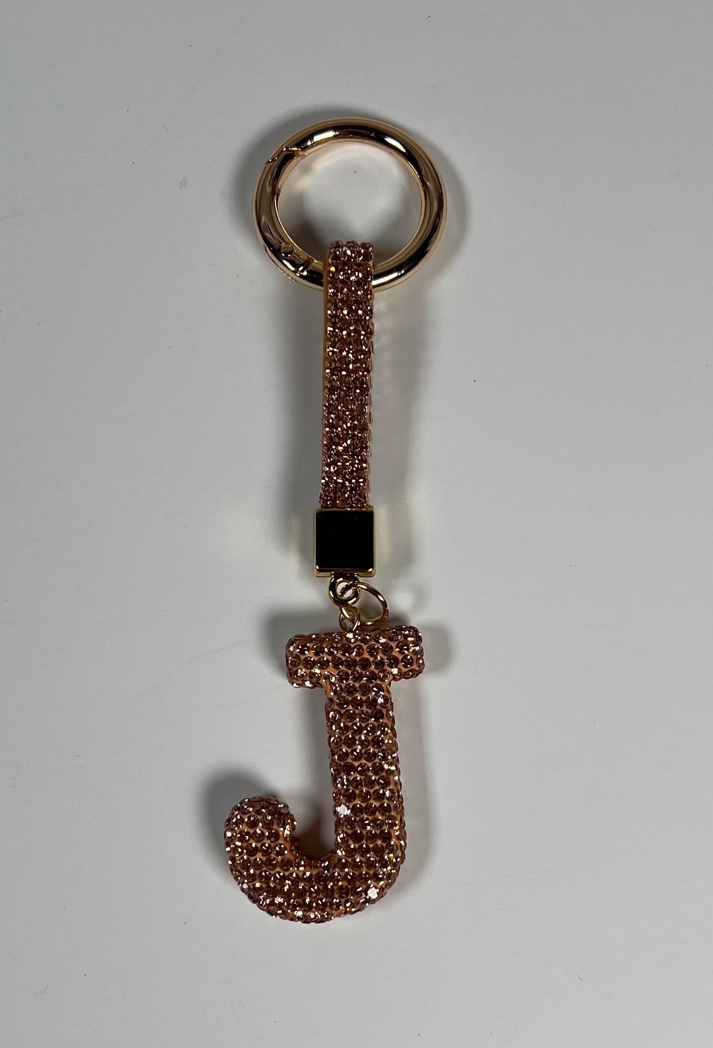 GOLD Luxury Initial Keychain